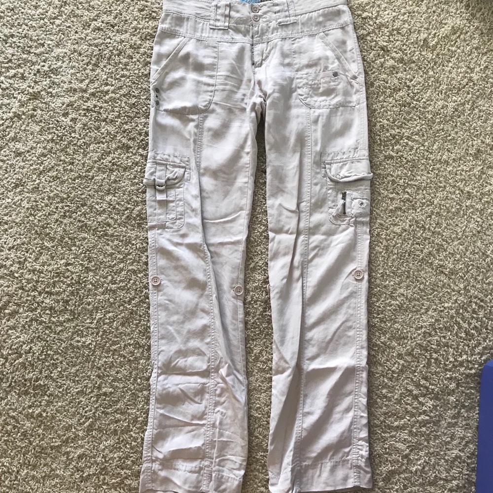 Khaki cargo pants